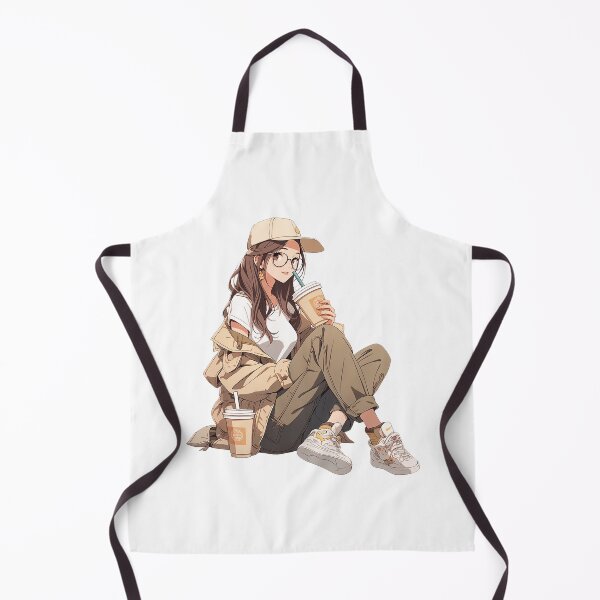 Item preview, The Girl Coffee Lover designed and sold by Ordinary Life Works.