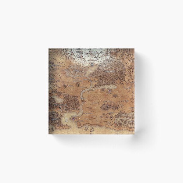 Item preview, Map of the Duchies of Obelien designed and sold by CoupCritique.