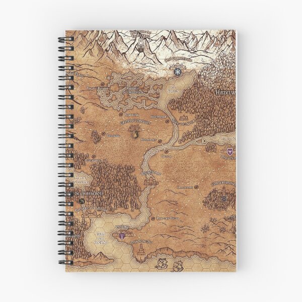 Item preview, Map of the Duchies of Obelien designed and sold by CoupCritique.