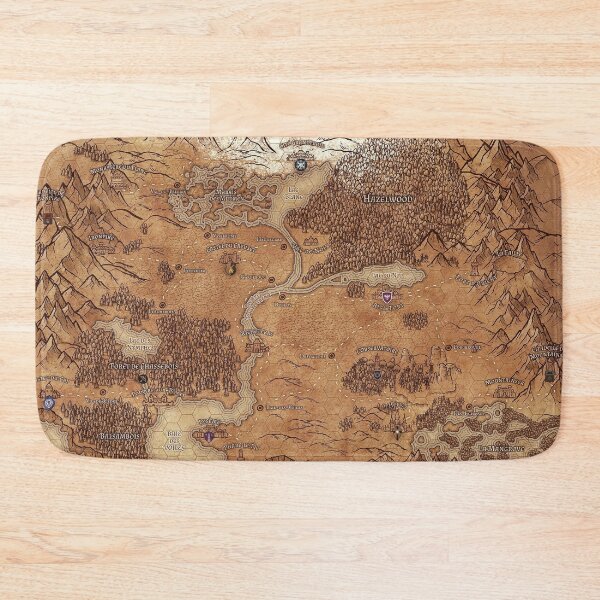Item preview, Map of the Duchies of Obelien designed and sold by CoupCritique.