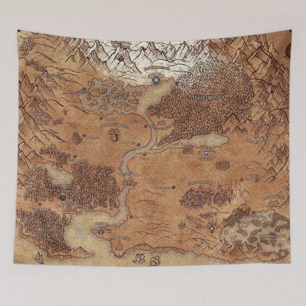 Item preview, Map of the Duchies of Obelien designed and sold by CoupCritique.