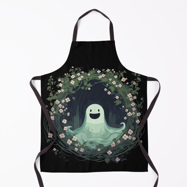 Item preview, Forest Ghost Spooky Anime Halloween Cherry Blossom Flower designed and sold by PiggyBoxer.