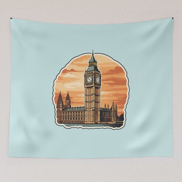 Item preview, Timeless Elegance: Big Ben's Vintage Charm designed and sold by Juuskus.