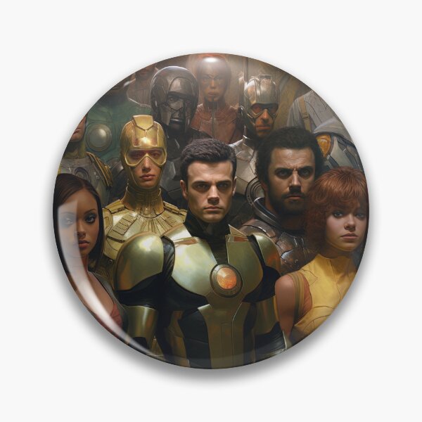 Item preview, Superhuman Defenders designed and sold by Retro Type.