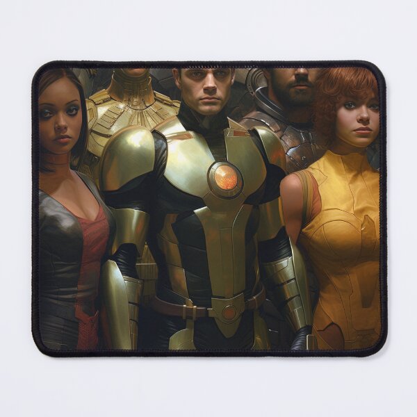 Item preview, Superhuman Defenders designed and sold by Retro Type.