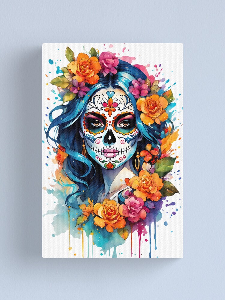 Sugar Skull Canvas retailer