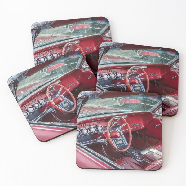 Item preview, 1966 Red Ford Thunderbird Interior X100 designed and sold by RichFrancoCars.