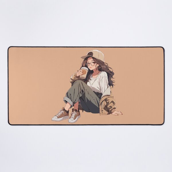 Item preview, The Girl Coffee Lover designed and sold by Ordinary Life Works.