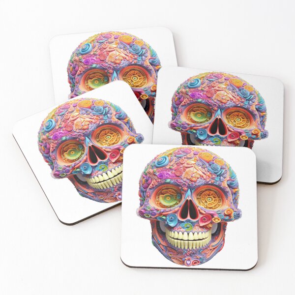 Item preview, Bacterial Skull designed and sold by harborhouse55.