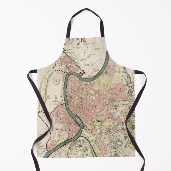 Item preview, Vintage Map of Rome Italy (1755) designed and sold by BravuraMedia.
