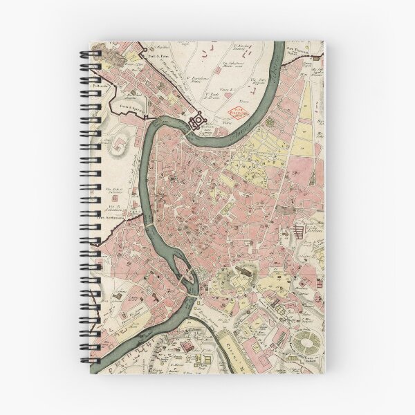 Item preview, Vintage Map of Rome Italy (1755) designed and sold by BravuraMedia.