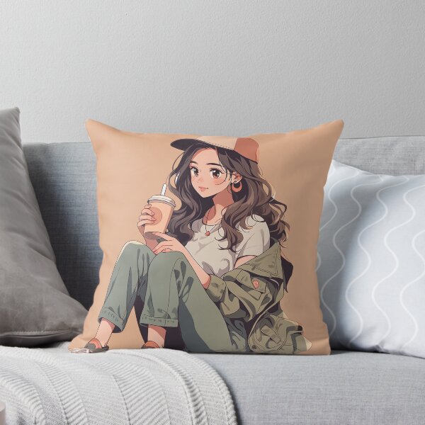 Item preview, The Girl Coffee Lover designed and sold by Ordinary Life Works.