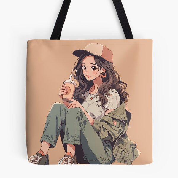 Item preview, The Girl Coffee Lover designed and sold by Ordinary Life Works.