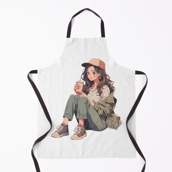 Item preview, The Girl Coffee Lover designed and sold by Ordinary Life Works.