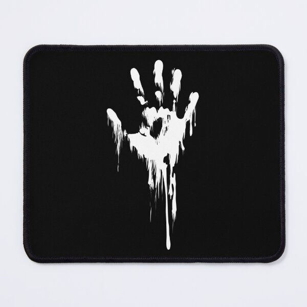 Trail of footprints. Mouse Pad