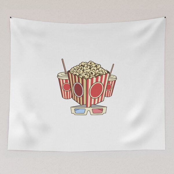 Item preview, Popcorn Bag,Soda and 3D Glasses designed and sold by Islanr.