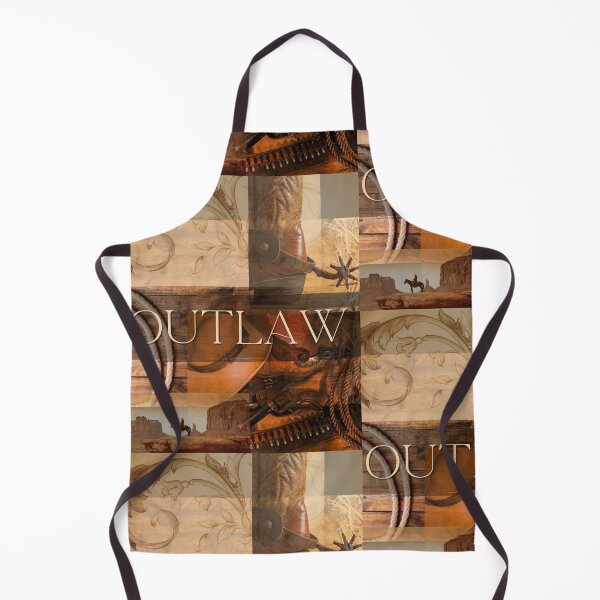 Item preview, Outlaw Cowboy Western Photo Montage Colorful Design designed and sold by EarthArtDesigns.