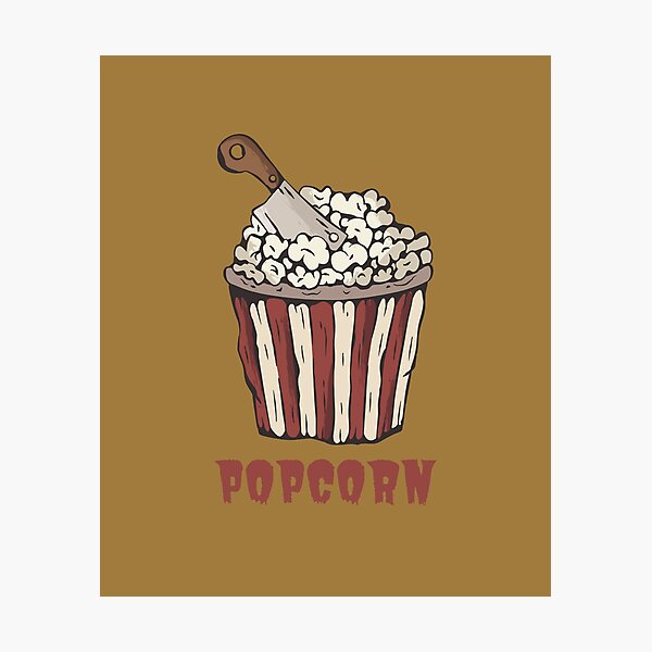 Popcorn - Food. Photographic Print