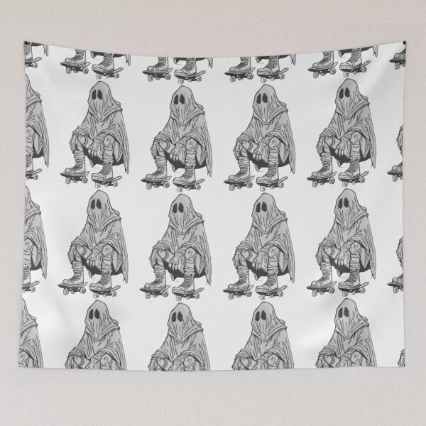 Item preview, Ghost on skates designed and sold by Constanza313.