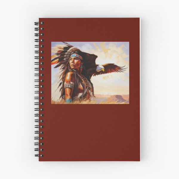 Item preview, Native American Eagle Shaman designed and sold by AUTHENTIC AMERICANA ARTS.