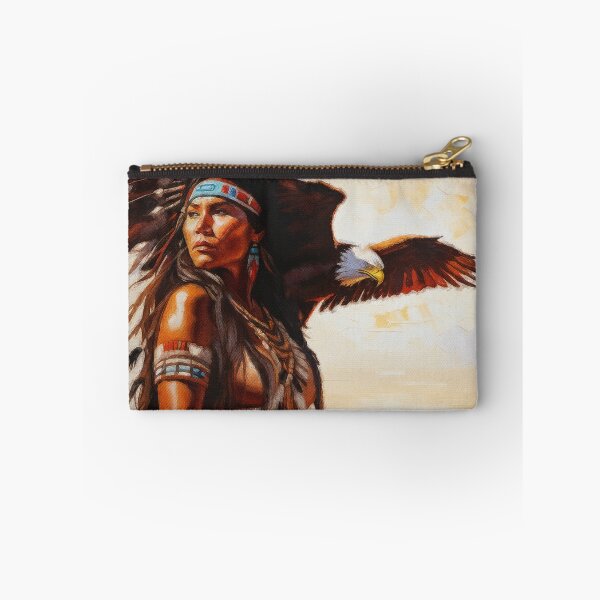 Item preview, Native American Eagle Shaman designed and sold by AUTHENTIC AMERICANA ARTS.