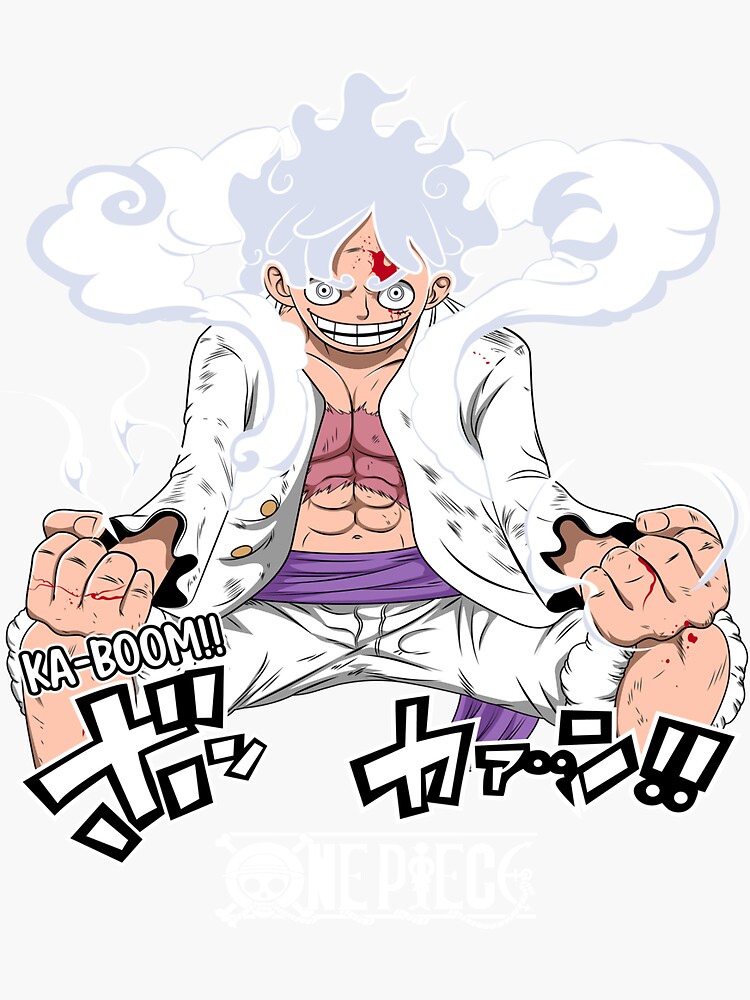 Luffy Gear 5 triple punch - One Piece