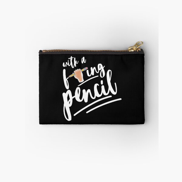 Item preview, With A F-ing Pencil - John Quotes designed and sold by CarriSargent.