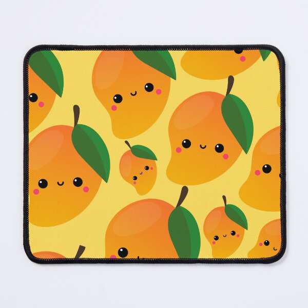Item preview, Cute Kawaii Mango - Adorable Fruit Art designed and sold by OrangeMG.