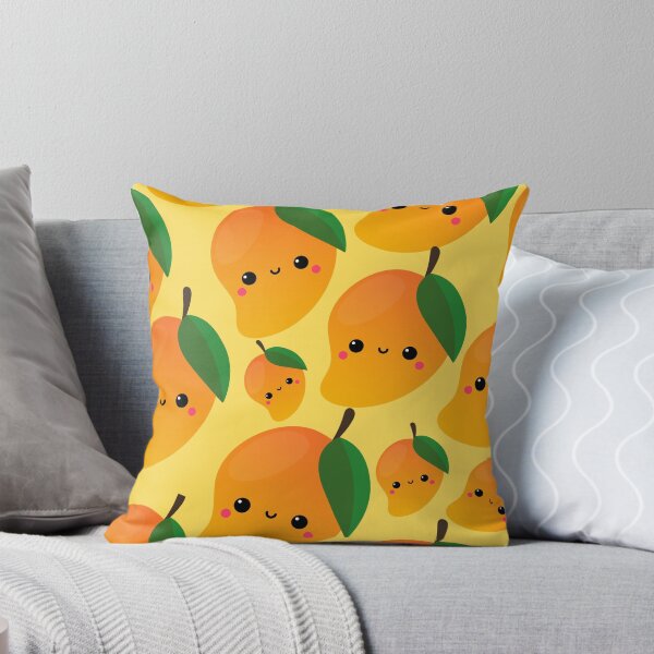 Item preview, Cute Kawaii Mango - Adorable Fruit Art designed and sold by OrangeMG.