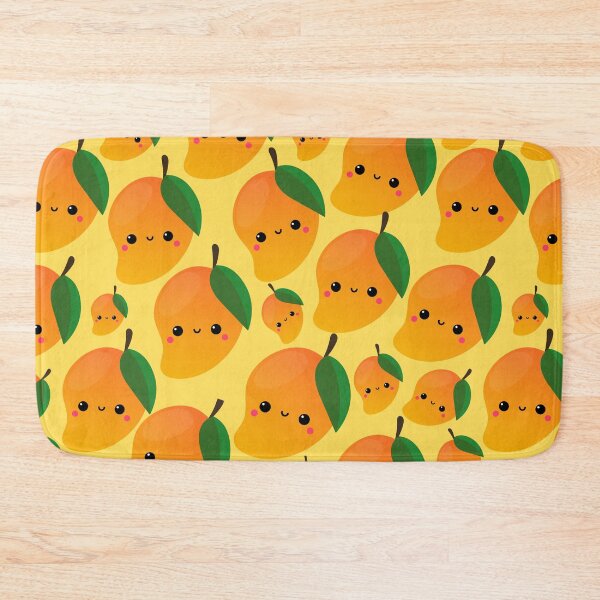 Item preview, Cute Kawaii Mango - Adorable Fruit Art designed and sold by OrangeMG.