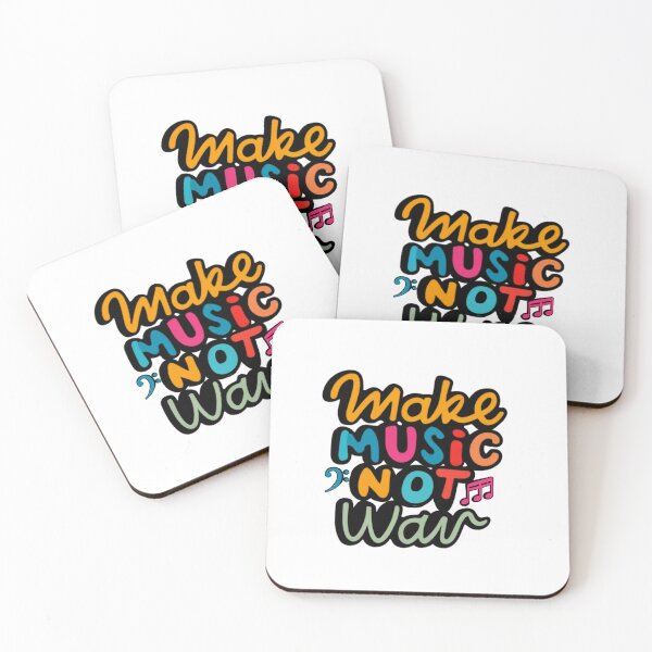 Item preview, Make Music not War designed and sold by BtheLight.