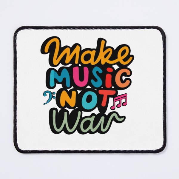 Item preview, Make Music not War designed and sold by BtheLight.
