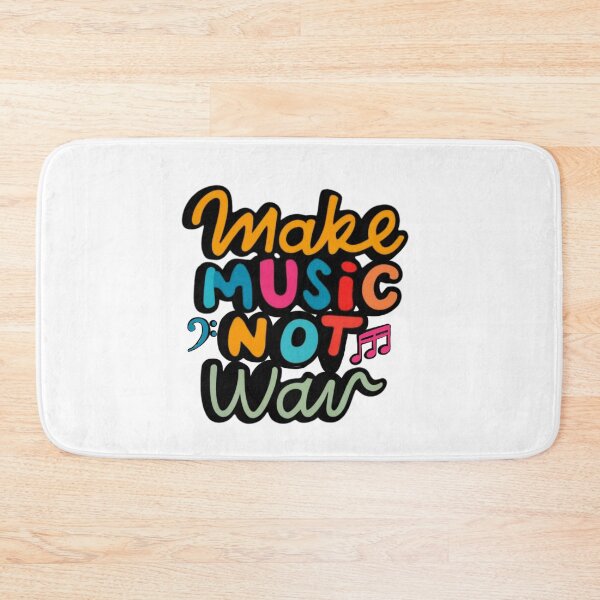 Item preview, Make Music not War designed and sold by BtheLight.