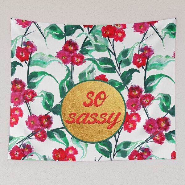 Item preview, So sassy pattern with gold design  designed and sold by Vespertina Wonder.
