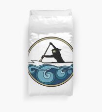 Wahine Paddler Duvet Cover