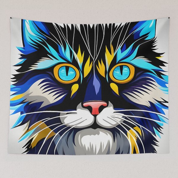 Item preview, Hunt Face designed and sold by Reclining Buddha Cat.