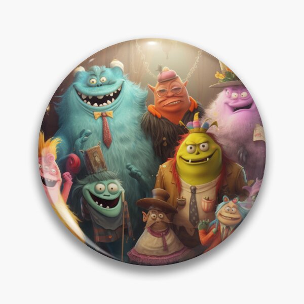 Item preview, Friendly Costumed Monster Party designed and sold by yourfavdraw.