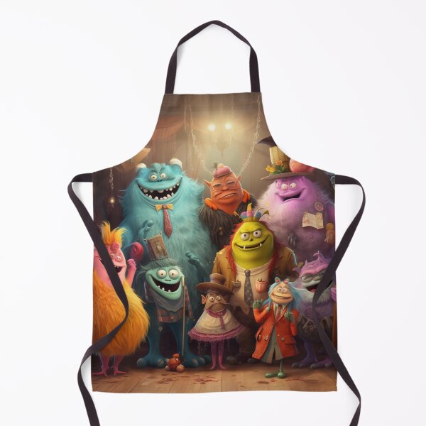Item preview, Friendly Costumed Monster Party designed and sold by yourfavdraw.