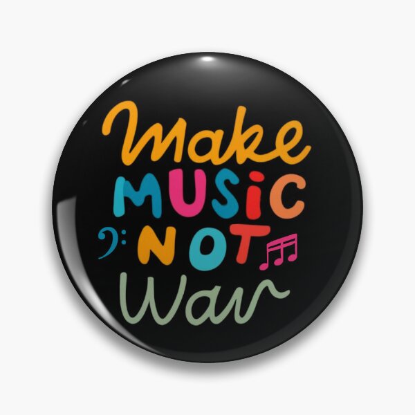 Item preview, Make Music not War designed and sold by BtheLight.