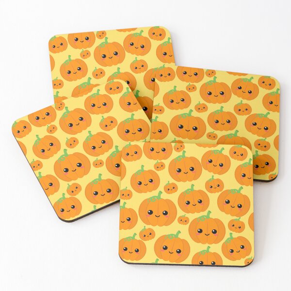Item preview, Cute Kawaii Pumpkin - Adorable Fall Art designed and sold by OrangeMG.