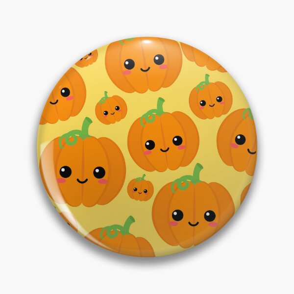 Item preview, Cute Kawaii Pumpkin - Adorable Fall Art designed and sold by OrangeMG.