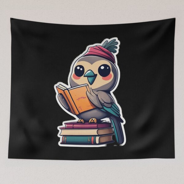 Item preview, Very beautiful  Butcherbird reads and stands on books beautifully designed and sold by Ndli.