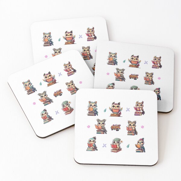 Item preview,  Very beautiful  Butcherbird multi-bird stickers with a book, flowers and birds with beautiful movements designed and sold by Ndli.