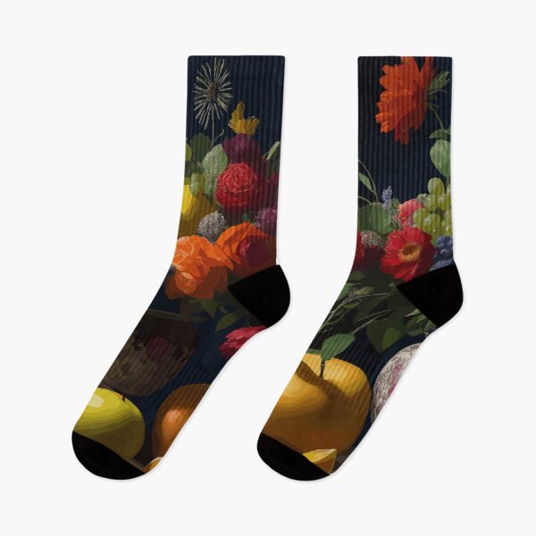 Item preview, Colorful Fruits and Flowers Paint designed and sold by Atokeh.