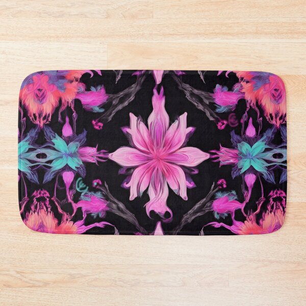Item preview, Floral Neon Seamless pattern. designed and sold by ExtraEm.