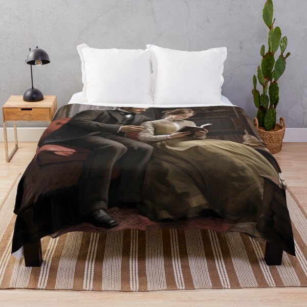Item preview, Pareja victoriana leyendo juntos Arte de inspiración victoriana designed and sold by CDC40.