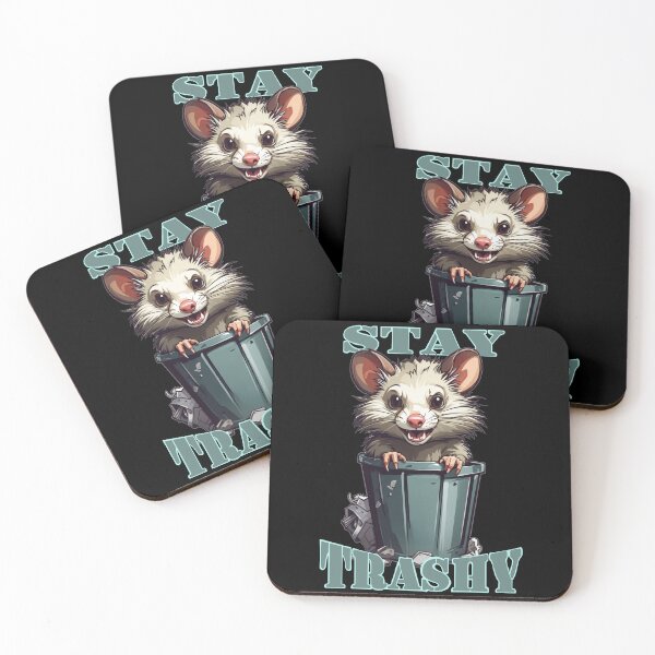 Item preview, Stay Trashy Possum designed and sold by ShortySparks.