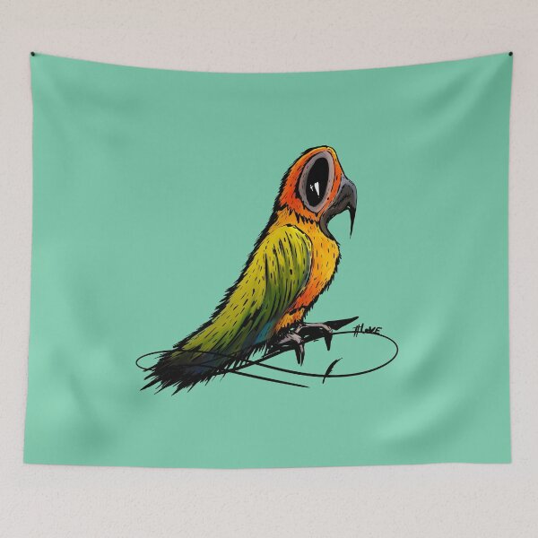 Item preview, Zombie parrot designed and sold by EMMJ-ART.
