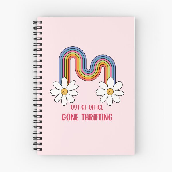 Item preview, Out of Office Gone Thrifting Daisies and Rainbow designed and sold by Neeshki.