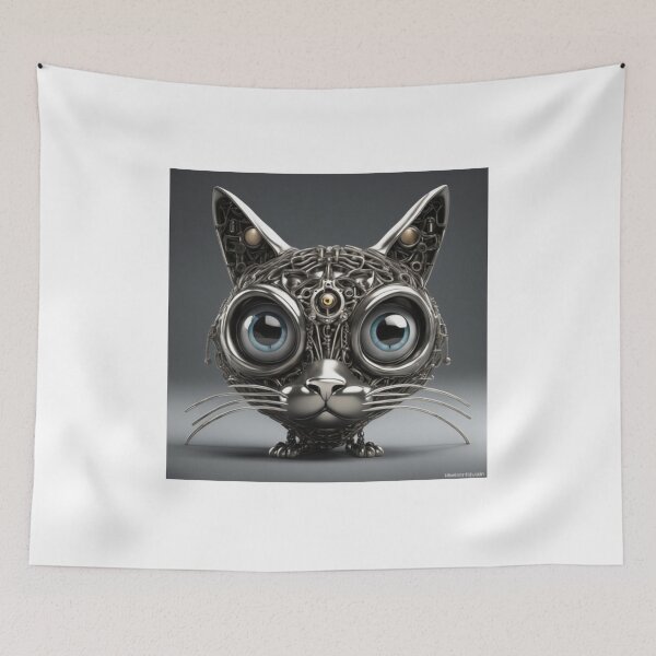 Item preview, Cog-eyed Cat designed and sold by Steambesties.